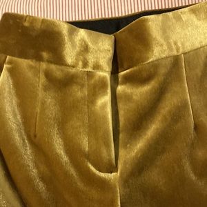 Velvet holiday pants